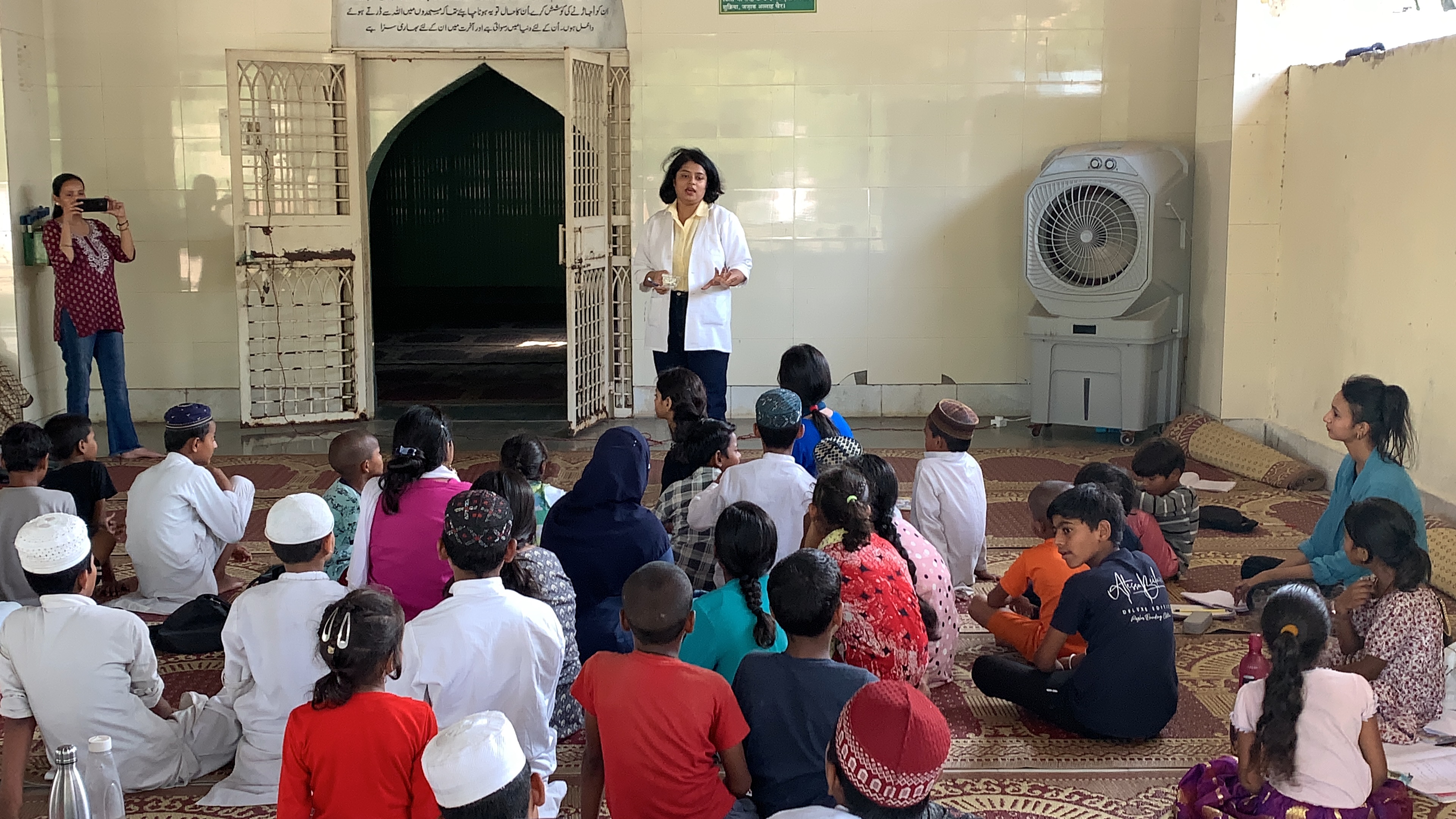 Free Dental Check-up Camp at Pehchan Street School, Sunder Nursery