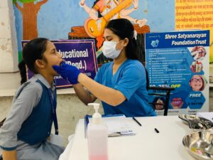 Prince Public School: Free Dental Check-up Camp